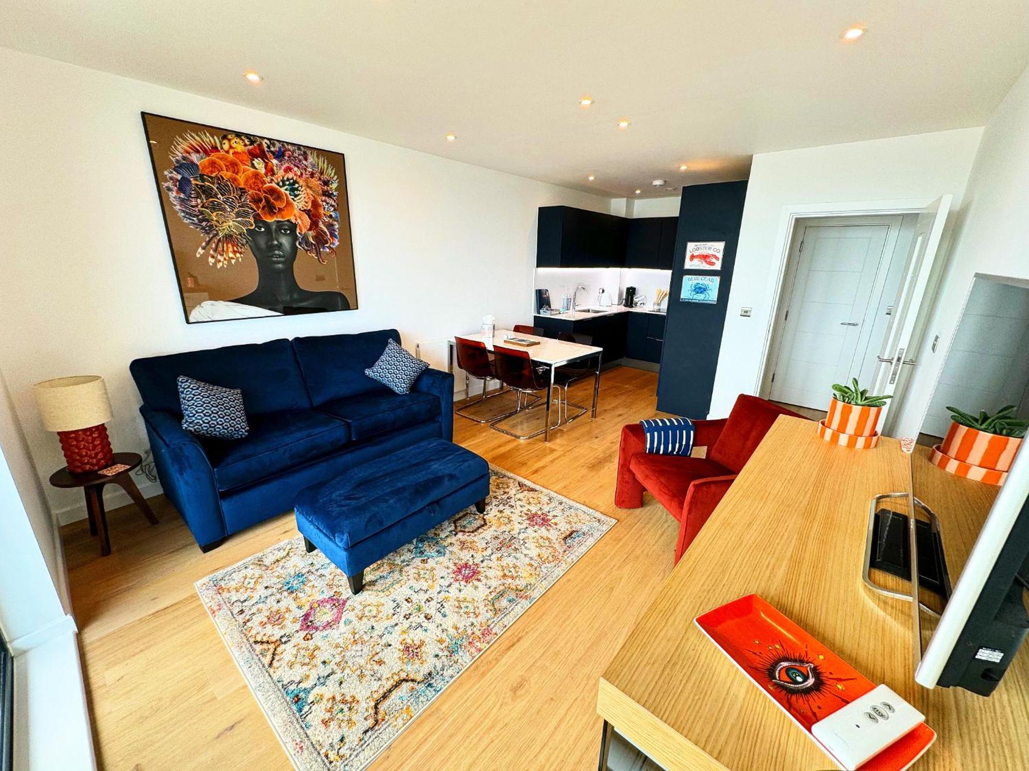 Stunning Beach Front Apartment With Sea Views, Free Parking & Balcony Ramsgate Luaran gambar